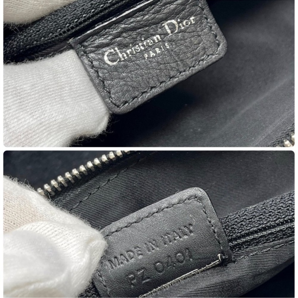 Christian Dior Vintage Logo Traveling Bag Tie Dye Black
Blue Calf Hair [102923] - Picture 13 of 15